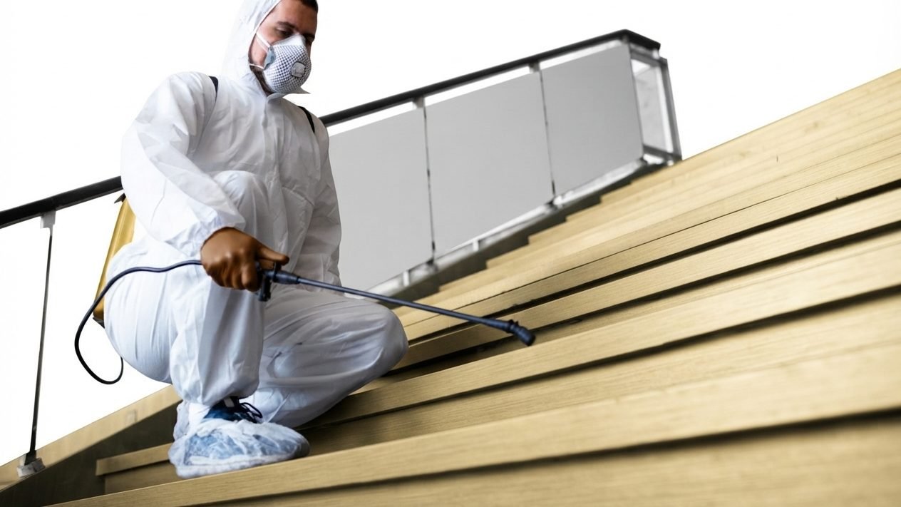 Targeted pest control treatment applied by MELLS in Dubai