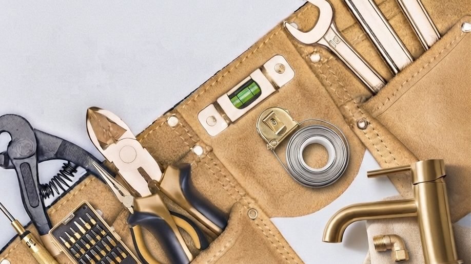 A MELLS engineer's toolkit laid out before technical works in Dubai